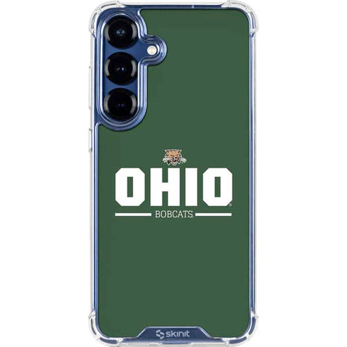 Ohio University Ohio Bobcats Logo Galaxy S25 Clear Case